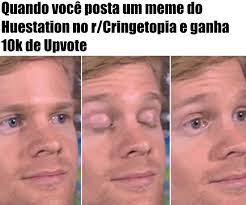 Cara o mlk só queria fazer a dança do acasalamento e ganhou concorrência. Que Cringe Cara Huestation