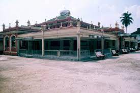 A short aerial movie of tanjung malim, perak (wiki: Masjid Jamek Tanjong Malim