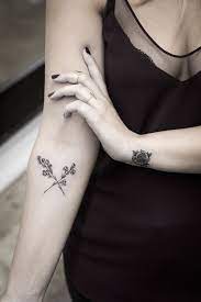 Tattosandonlytattoos Dainty Tattoos Tattoos Lavender Tattoo
