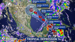Maybe you would like to learn more about one of these? Tropical Depression 14 Not Yet A Tropical Storm Could Threaten Central Texas
