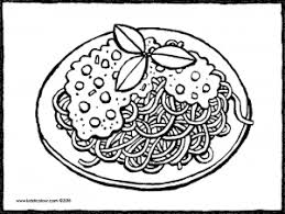 It is the tale of a meatball that was lost when somebody sneezed. Plate Of Spaghetti With Sauce Kiddicolour