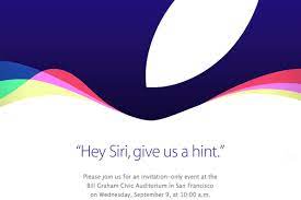 The invitations for the virtual press conference sent to reporters last week included an image of colorful spirals that form the apple logo — a picture potentially made to look as if it had been. Apple Iphone Event Announced For Wednesday September 9 The Verge