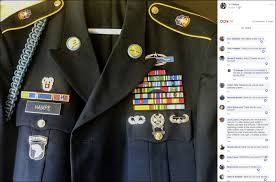 Check spelling or type a new query. Ty Kevin Hampe Us Army Staff Sergeant Twenty Years Of Service Bronze Star Combat Infantry Badge Cib W Star Blog Of Shame