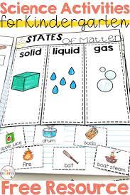 Kindergarten Science Interactive Journals And A Freebie Mrs B S Beehive Kindergarten Science Lessons Interactive Science Journal Kindergarten Science