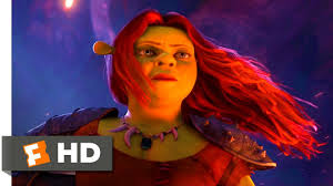 Shrek (mike myers) stumbles across a village of ogres led by a fierce, warrior version of. Shrek Forever After 2010 Fiona Warrior Princess Scene 5 10 Movieclips Youtube