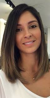 This shoulder length style is quite playful with dark roots and blonde ombre highlights at the tips. Pin On Hair