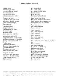 Listen to tribalistas velha infancia mp3 song. Tribalistas Velha Infancia Baixar A Musica Velha Infancia Tribalistas Video 2017 Youtube Copie Os Sujeitos Das Oracoes Abaixo A As Simpatias Do Excelente Companheiro Nao Tinha Diminuidob No Outro Dia