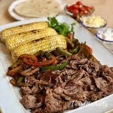 Shaved Steak Fajitas Recipe Yummly Recipe Beef Steak Recipes Shaved Beef Recipe Healthy Steak Recipes