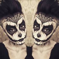 Dark Sugar Skull Face Painting Halloween Halloween Makeup Holloween Makeup