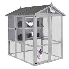 $130.79 as low as $107.98. Aivituvin Large Bird Cage Pigeon Loft Walk In Aviary With Perch 65 L X 44 5 W X 68 6 H Feature 6 Nest Boxes Walmart Com Walmart Com