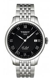Embodying swiss quality and innovation since 1853, tissot has cemented itself as one of the biggest watch brands in the world. Tissot Le Locle Men S Automatic Black Dial With Stainless Steel Bracel D Amore Jewelers