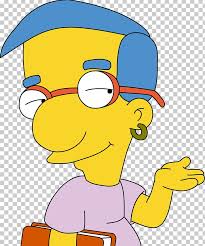 Ok, so let's draw some cartoon art. Milhouse Van Houten Homer Simpson Bart Simpson Professor Frink Lisa Simpson Png Clipart Area Art Artwork