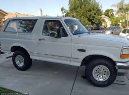 White Bronco From The Infamous Oj Simpson Police Chase Goes On Sale White Bronco Ford Bronco Oj Simpson Bronco