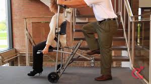 This durable and easy to operate emergency evacuation stair chair is designed to aid in stairway descent during emergency situations or in case of power failure. Evacuation Chair Stair Chair Emergency Rescue Chairs By Evacuscape