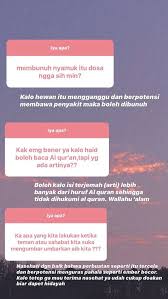 Pin Oleh Chmyy Di Cewekhijrah Kutipan Agama Agama Membaca