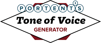 Portent S Voice And Tone Generator Logo Brand Voice Tone Of Voice The Voice