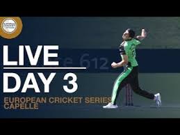 Ball by ball live updates, scores, points table, fantasy cricket tips, day to day results for ind vs eng, ecs t10 and pak vs sa. Live European Cricket Series Capelle Day 3 Cricket Live Stream Youtube