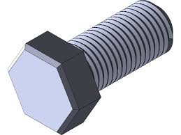 Free cad data in all conventional formats 2d and 3d and ecad data as a macro. M12 X 1 5 Bolt 3d Cad Model Library Grabcad