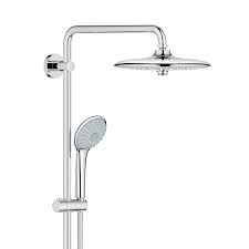 Grohe Euphoria System 260 Shower System With Wall Mounted Single Lever Mixer Ecojoy 27473001 Reuter