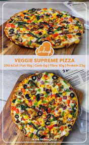 Veggie Supreme Pizza Low Calorie Vegetarian Pizza Recipes Recipe Supreme Pizza Pizza Toppings Combinations Recipes