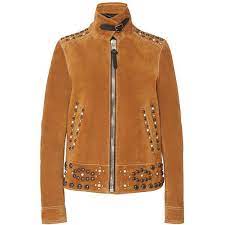 Coach 1941 Suede Stud Jacket Studded Jacket Brown Suede Jacket Jackets