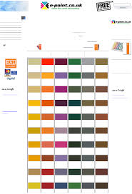 Ral Colour Chart Color Ch Pdf Document