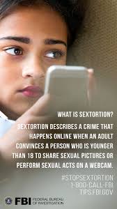 Stop Sextortion — FBI