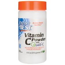 In addition to being low in sugar, this product is also free of many top allergens, such as wheat, soy, milk, tree nuts, gluten, and egg. Doctor S Best Vitamin C Powder With Quali C 8 8 Oz Pwdr Swanson Health Products