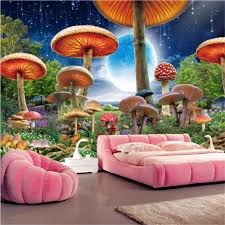 Maybe you would like to learn more about one of these? Milofi Custom 3d Wallpaper Mural Fairy Tale World Mushroom Fantasy Scene Landscape Painting Background Wall Buy At The Price Of 8 53 In Aliexpress Com Imall Com