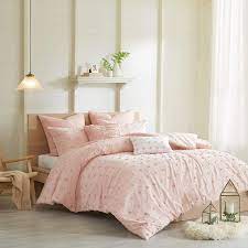 Maybe you would like to learn more about one of these? Amazon Com Urban Habitat 100 Cotton Comforter Set Tufts Pompom Design All Season Bedding Matching Shams Decorative Pillows King Cal King 104 X92 Brooklyn Jacquard Pink 7 Piece Home Kitchen
