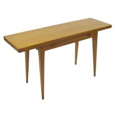 Flip Top Console Dining Table By Ed Wormley For Dunbar Dining Table Rustic Dining Table Modern Console Tables