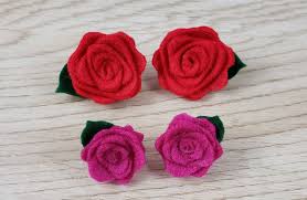 Download Diy Felt Flower Earrings Tutorial Marching North