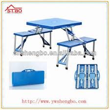 H rectangle plastic folding portable outdoor picnic table (12) portable patio folding picnic table. Folding Table And Chair Set Camping