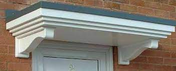 Glassfibre Fibreglass Porches Roofs Conopies Bow Canopy Grp Windows Over Door Conservatories Garden Ro Front Door Canopy Awning Over Door Door Awnings