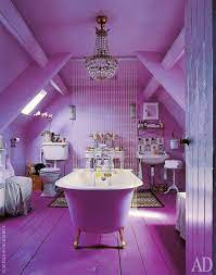 A dip into the pastel nuance. 76 Best Purple Bath Ideas Purple Bathrooms Purple Home Purple Bath Ideas
