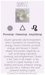 Focusing Cleansing And Amplifying Clear Crystal Quartz Is A Powerful Tool Crystal Healing Clear Quartz I Spiritual Crystals Crystals Crystal Healing Stones
