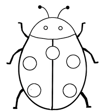 Color by numbers printable activity. Drawing Ladybug Insect Coloring Page Coloring Sky