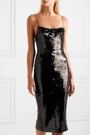 Black Sequined Crepe Dress Alex Perry Crepe Dress Dresses Alex Perry Dress