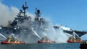 Check spelling or type a new query. The Amphibious Assault Ship Uss Bonhomme Richard Lhd 6 Fire Youtube