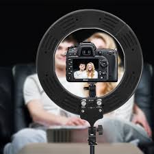 Taffstudio Lampu Halo Ring Light Led Kamera Dslr Smartphone 65w 336 Led 12 Inch Rl480 White Jakartanotebook Com