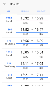 Currently only one display per control area shows boarding times and track assignments. Gotw Taiwan Train Timetable Bus Time Tracker Android Apps Appagg