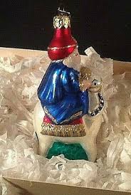 They finally took the issue to the wise man in. Wise Man Blue Robe On Camel Dillard Trimsetter Glass Poland Ornament For Sale Online Ebay