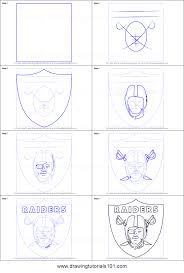 Select from 35450 printable crafts of cartoons, nature, animals, bible and many more. How To Draw Oakland Raiders Logo Printable Step By Step Drawing Sheet Drawingtutorials101 Com