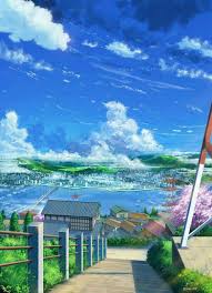 The Nature Of Anime Nature Anime Sky Wallpapers Kawaii View