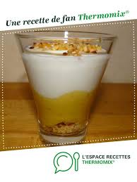 Verrine Au Citron Recette Recette Thermomix Dessert Thermomix Recette Recette