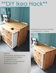 Easy To Build 3 In 1 Kitchen Island Post Contains Plans And Instructions To Make Your Own Kitchen Island From Ikea Diy Ikea Kitchen Island Ikea Hack Kitchen