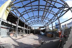 It was supposed to open in late 2018. Front Yard At Ellis Island Is Looking Like A Thing
