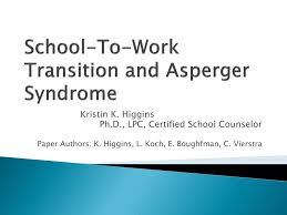 transition and asperger syndrome