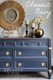In The Navy Chalk Mineral Paint Blue Painted Furniture Blue Furniture Inspiration Blue Furniture Living Room