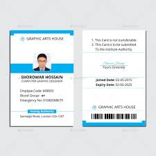 If you are to create id cards in portrait or vertical orientation, we have a wide selection of templates and examples that you can download and use. 24 Vertical Identification Card Designs Templates Ai Word Pages Psd Publisher Free Premium Templates